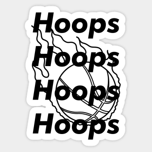Hoops Sticker